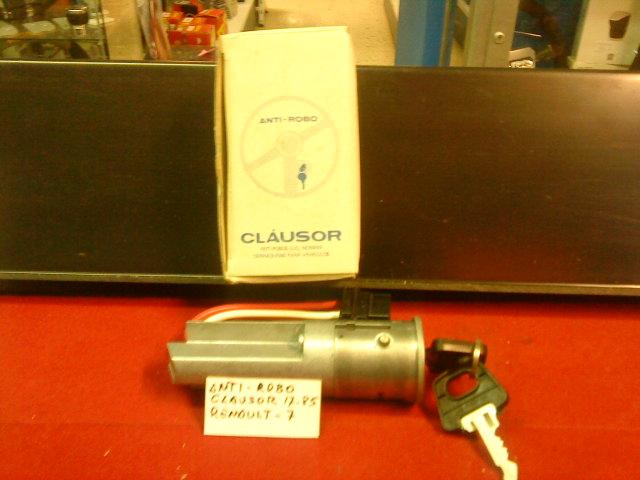 *LLAVE ANTIRROBO ARRANQUE RENAULT R-7 6/81> 451785 CLAUSOR